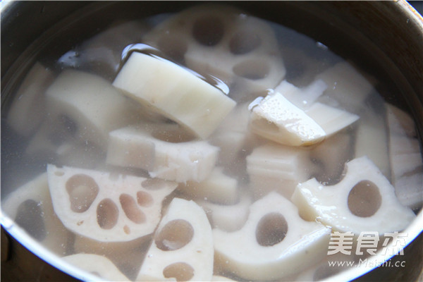 Osmanthus Lotus Root Soup recipe