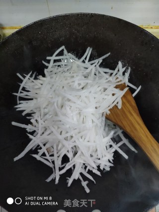 Radish Shredded Radish Soup recipe