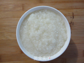 White Radish Rice Porridge with Minced Meat recipe