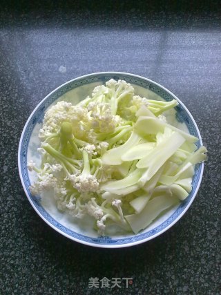 【sour and Hot Cauliflower】 recipe