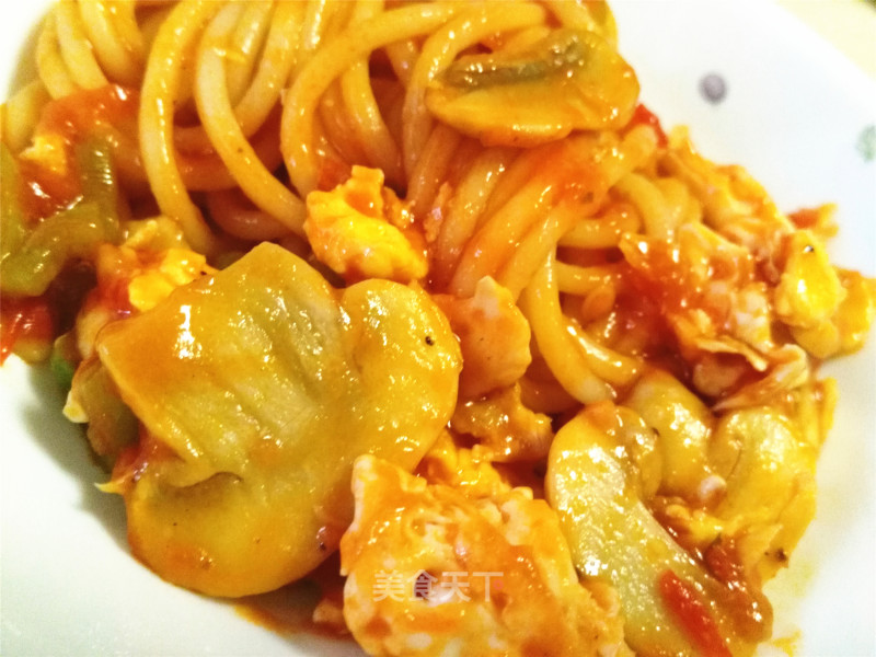 Spaghetti with Tomatoes and Basil recipe