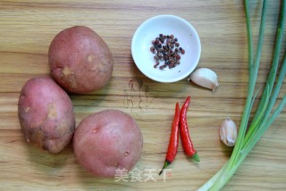 Hot and Sour Potato Shreds recipe