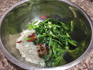 Spinach Mixed Vermicelli recipe