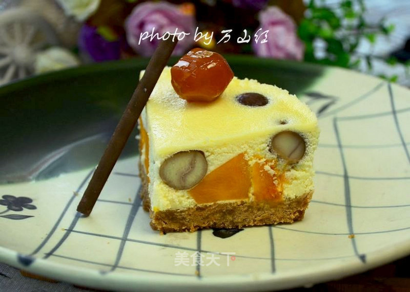 Pumpkin Chestnut Cheesecake recipe