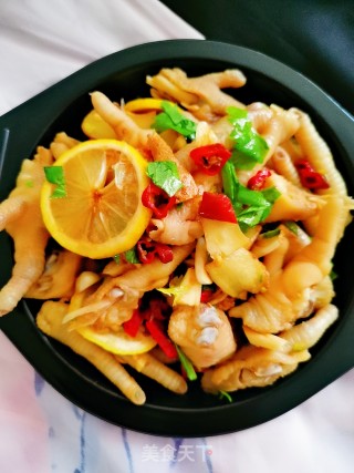 Lemon Chicken Feet recipe