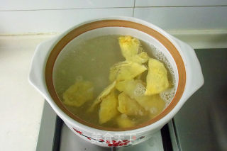 Vermicelli Soup with Vegetables and Egg Dumplings recipe