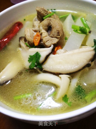 Radish Pork Ribs Soup recipe