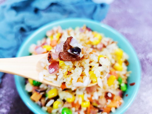 Spicy Fried Rice with Xo Sauce recipe