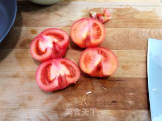 Scrambled Eggs with Tomatoes recipe