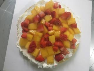 # Fourth Baking Contest and is Love to Eat Festival# Fruit Naked Cake recipe