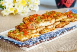 #aca烤明星大赛# Spicy Roasted Tofu recipe