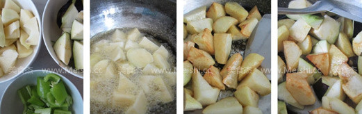 Potatoes and Eggplant recipe