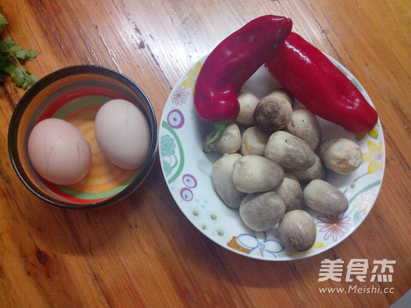 Stir-fried Straw Mushroom with Egg recipe