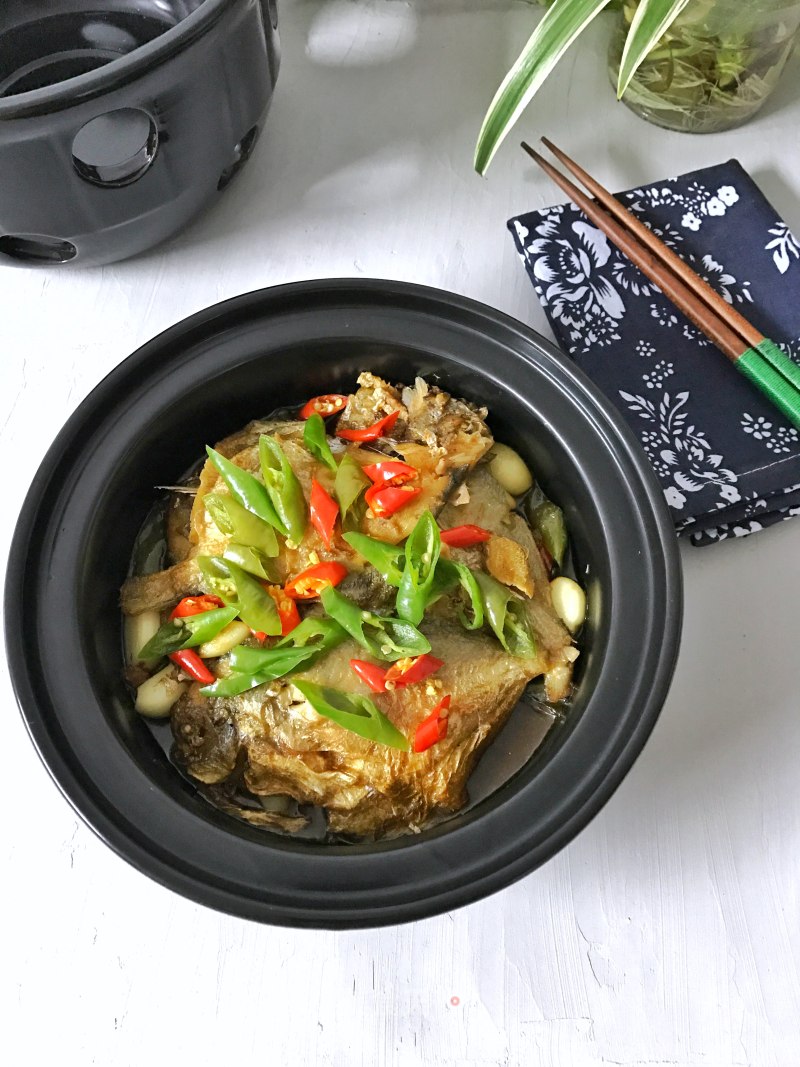 Garlic Pomfret recipe