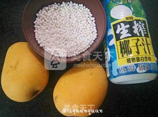 Mango Coconut Milk Sago recipe