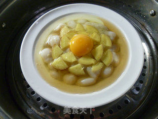 Steamed Double Egg recipe