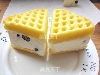 #柏翠大赛#waffle Ice Cream Sandwich recipe