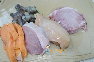 Over 7 Months Old Food Supplement Bread Machine Pork Floss Pork, Beef, Shrimp, Salmon, Chicken Floss recipe