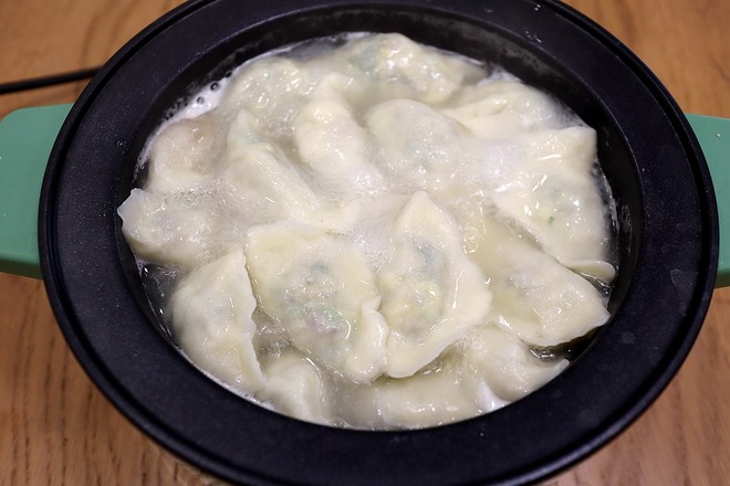 Egg, Shiitake, Rape Dumplings recipe