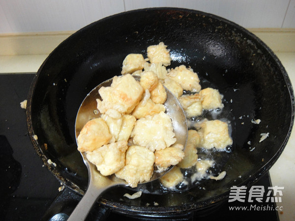 Stir-fried Chicken and Tofu recipe