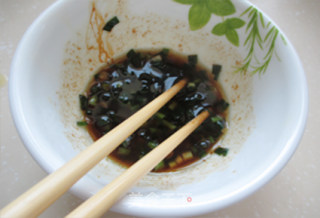 Enoki Mushroom with Scallion Oil recipe