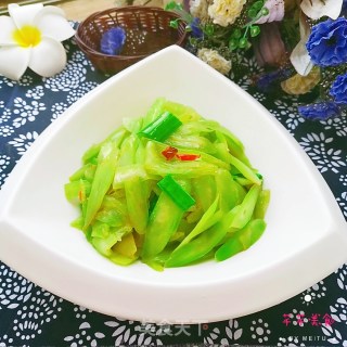 Vegetarian Fried Lettuce recipe