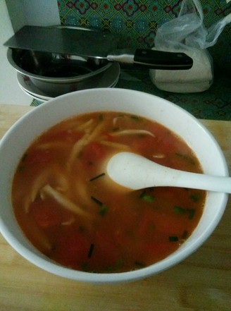 Tomato Noodle Fish Soup recipe