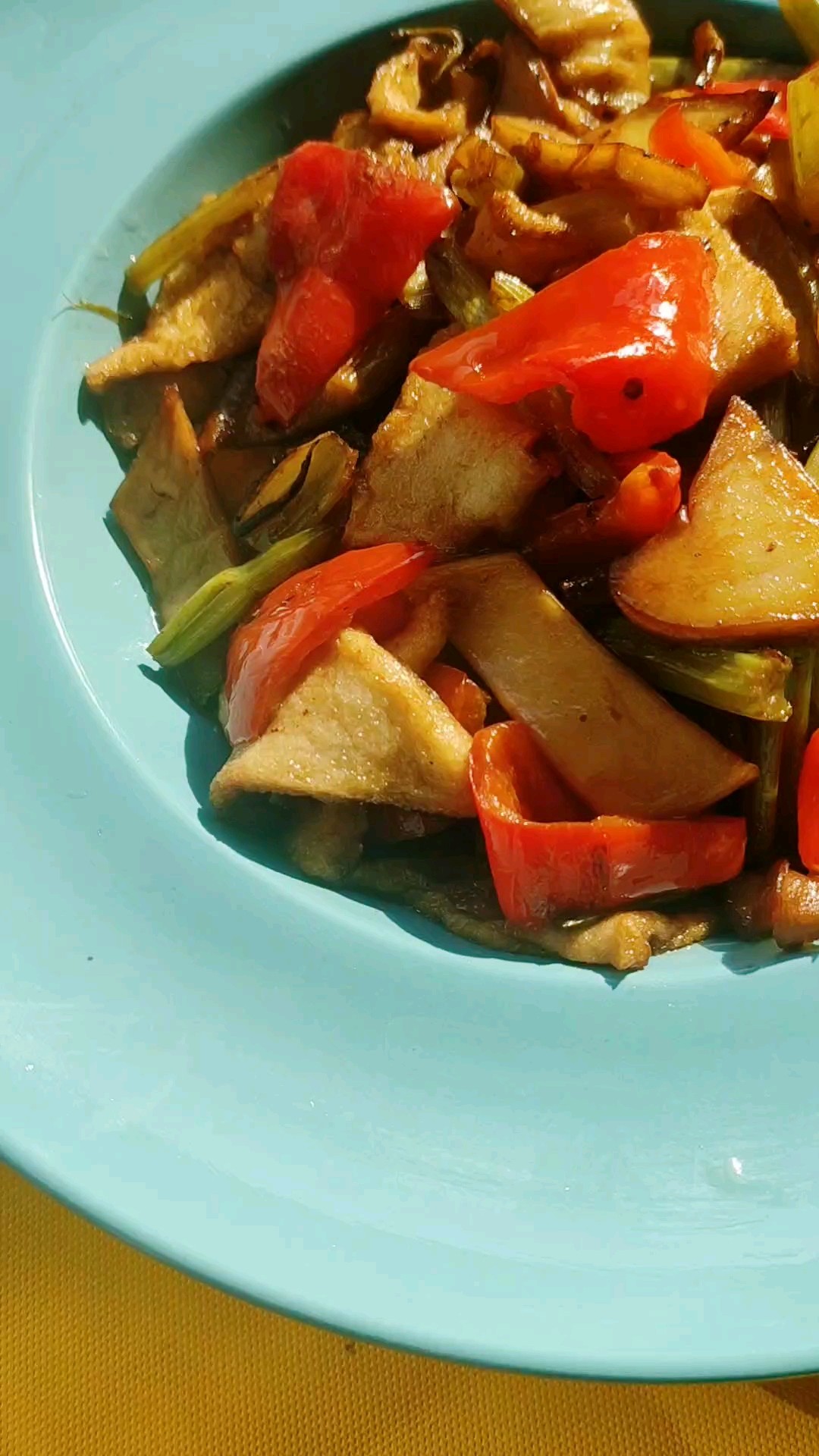 Vegetarian Fried Melaleuca Tofu Slices recipe