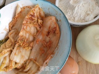 Kimchi Pancakes recipe