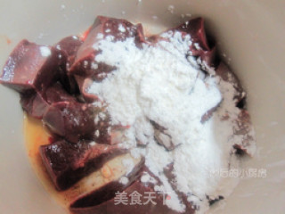 [pork Liver with Black Pepper and Tomato Sauce] recipe