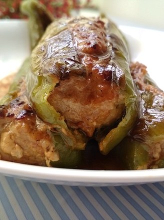 Green Pepper Stuffed Meat recipe