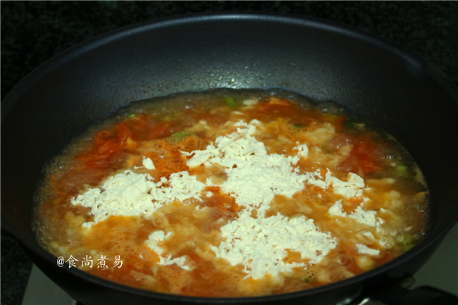 Tomato and Egg Pimple Noodles recipe