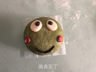 Frog Purple Potato Bun recipe