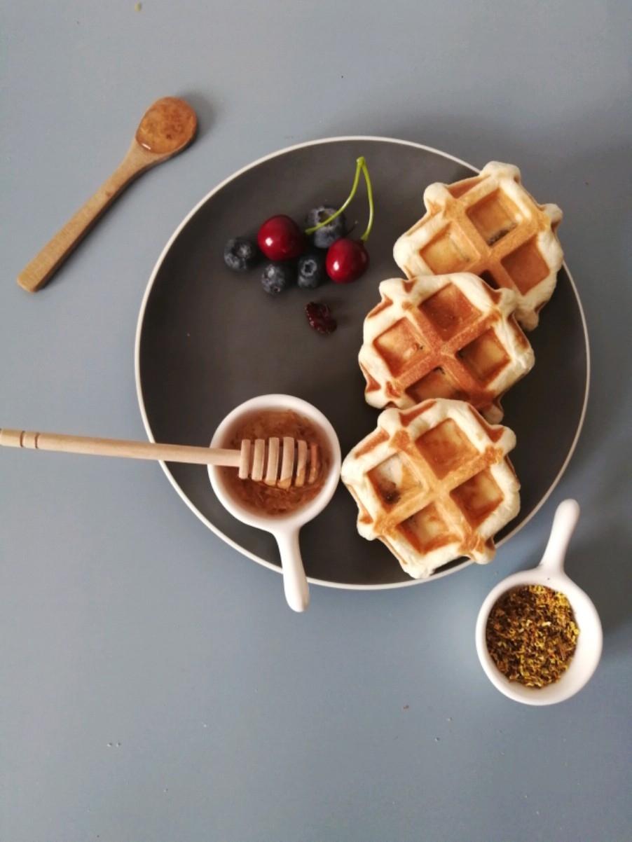 The Waffles are Sweet and Soft Like This, I Don’t Want to Eat Them Anymore and Buy Them Outside. recipe