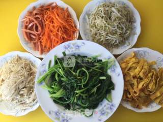 Flower Clusters-mixed Bibimbap recipe