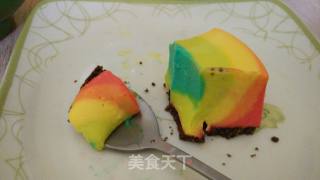 Rainbow Frozen Cheesecake recipe