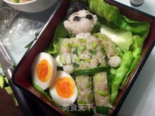 Douban Fried Rice Bento recipe