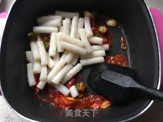 Korean Spicy Stir-fried Rice Cake recipe