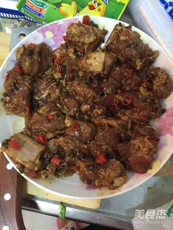 Soy Sauce Steamed Pork Ribs recipe