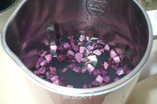 #trust的美#purple Potato Rice Paste recipe