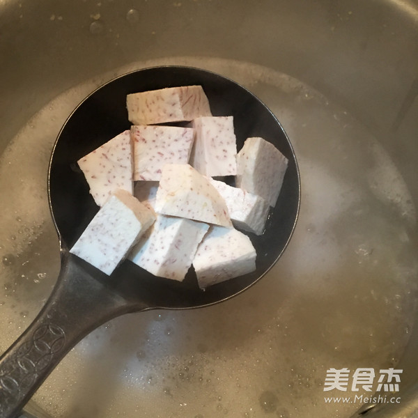 Taro Pork Ribs Congee recipe