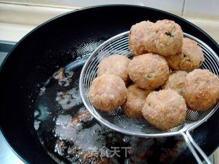 【anhui Cuisine】——"shepherd's Purse Meatballs" recipe