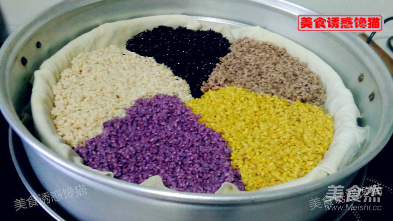 Five-color Glutinous Rice recipe