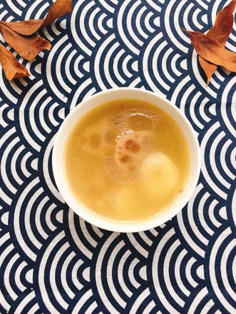 Calla Lily and Lotus Root Chicken Soup recipe