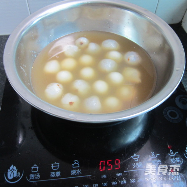 Brown Sugar Lychee Soup Balls recipe