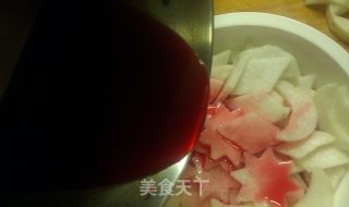 Carmine Radish recipe