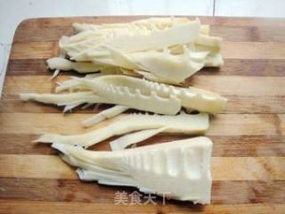 Sweet Bamboo Shoots Dipped in Water recipe