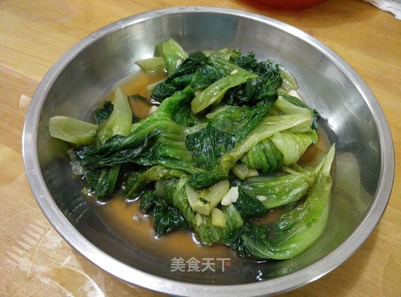 Lettuce in Oyster Sauce recipe