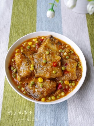 Stewed Octopus with Peas