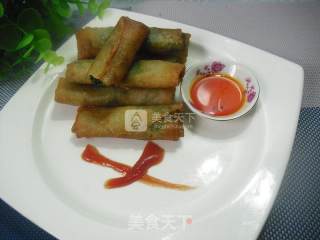 Coriander Spring Rolls recipe